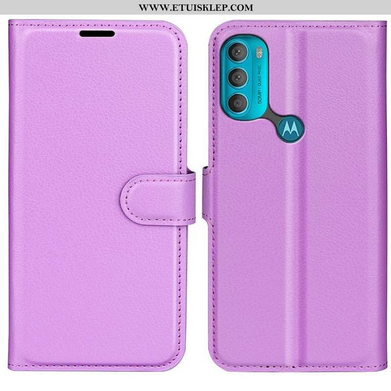 Etui Folio do Moto G71 5G Klasyczny